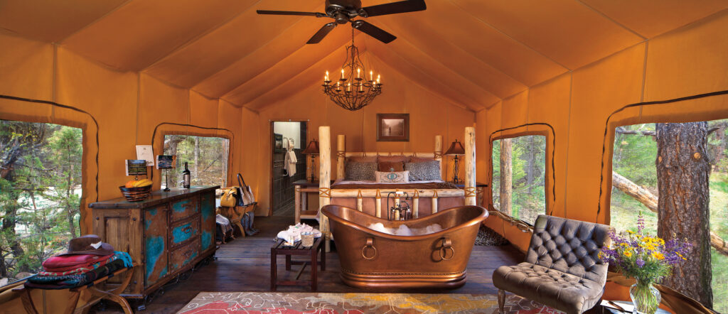 Paws Up Luxury Glamping Tent